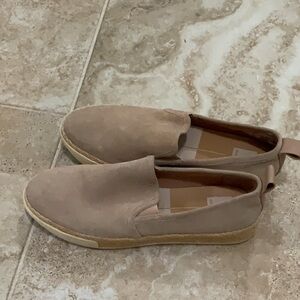 Dolce Vita tan slip on espadrille sneakers